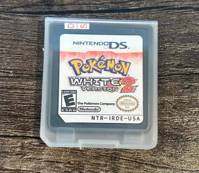 Pokemon White 2 Version for Nintendo DS NDS 3DS US Game Card 2012 USA Seller VG