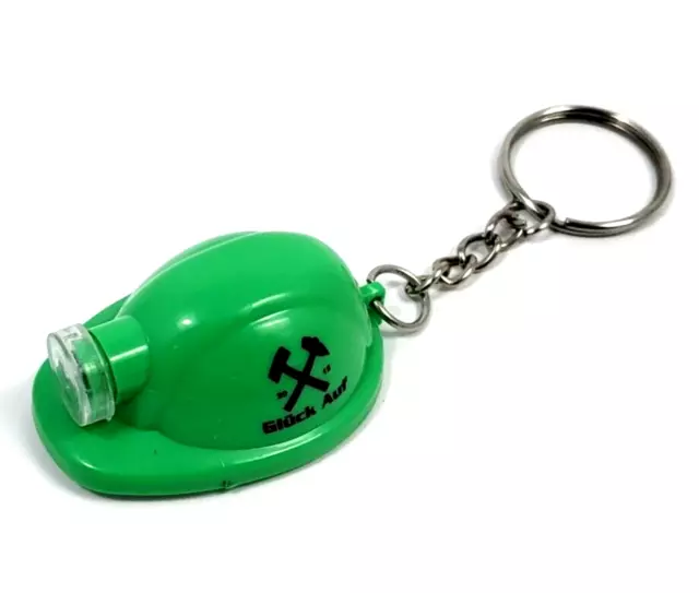 Grubenlampe Bergbau Deutsche Ruhrkohle Steinkohle Berufsgruppe Helm Anhänger LED