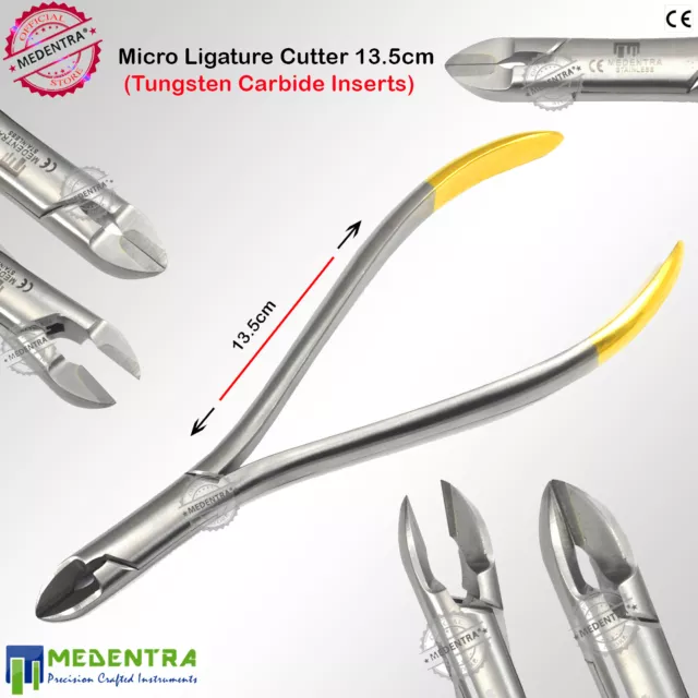 Pince micro broche / ligature fil d'arc souple avec coupe orthodontique TC Tip 2