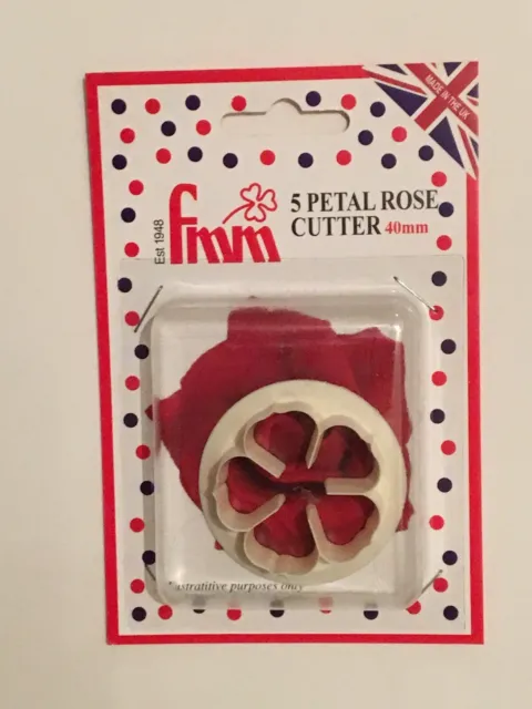 FMM 5 pétales rose coupe-rose 40 mm
