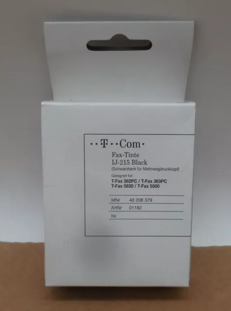 Deutsche Telekom T-Com IJ-215 Tinte black für T-Fax 362 363PC 5500 5830  01182