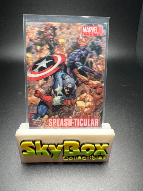 2019 Upper Deck Marvel Annual Splash-Ticular 3D Captain America #3 Page 14 07zu