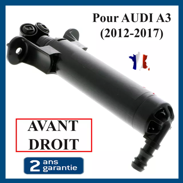 Gicleur de Lave Glace pour Phare au Xenon Avant DROIT prévu pour AUDI A3 8V