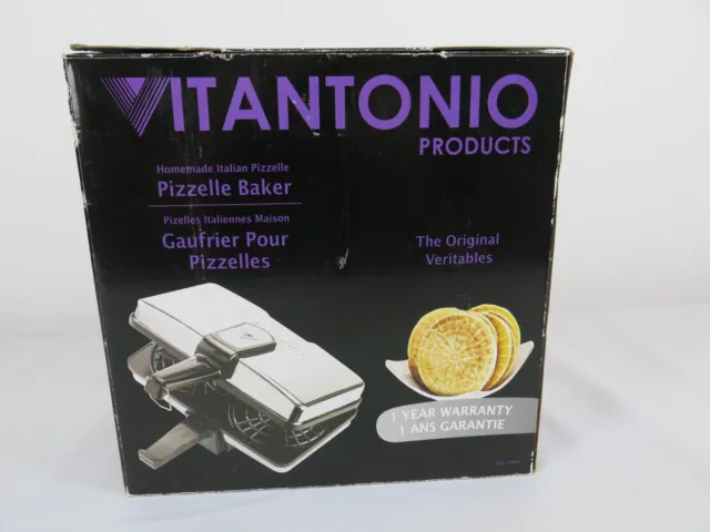 Vitantonio Pizzelle Baker - Electric - Artisan Cooking