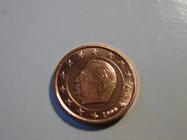 Belgique.  1 Euro Cent 1999. Unc.