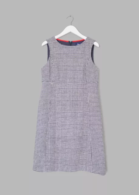 Boden Donna 'Rosie 'Navy Lana Tweed Abito -regno Unito 8