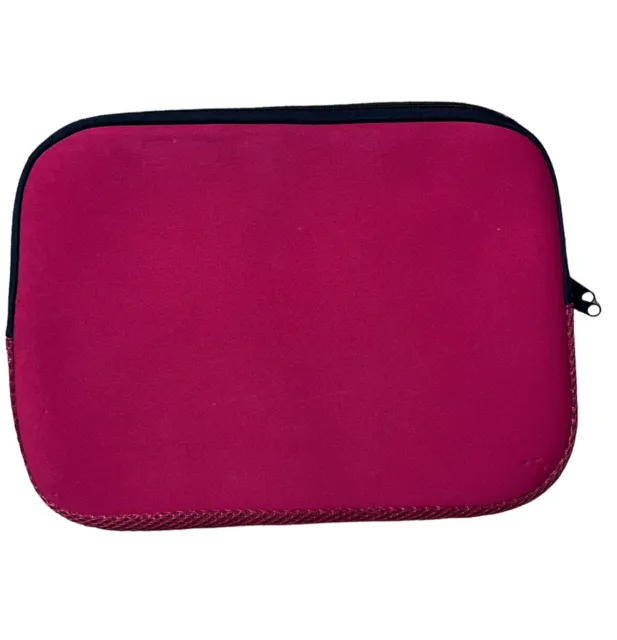 Soft Carrying Sleeve Case Hand Bag For 11 X 15 Laptop Notebook Red