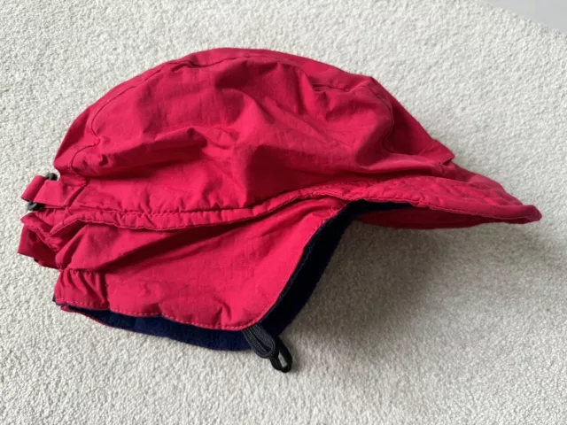 Lowe Alpine Mountain Cap Large Red Fleece Lined