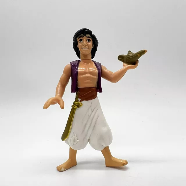 Walt Disney The Return of Jafar Aladdin 4" Action Figure Toy Cake Topper Vintage