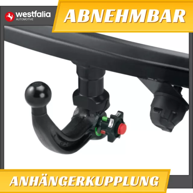 Anhängerkupplung abnehmbar für Fiat Ducato 3 III Kasten/Minibus 06-11 WESTFALIA