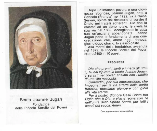 Beata Jeanne Jugan - (A1)