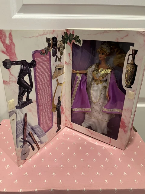 1995 Barbie Doll Grecian Goddess Great Eras Collector Edition Mattel 15005