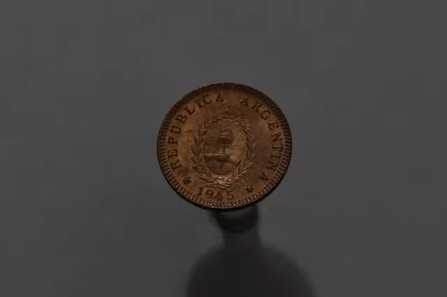 🧭 🇦🇷 Argentina 2 Centavos 1945 High Grade B58 #Z8173
