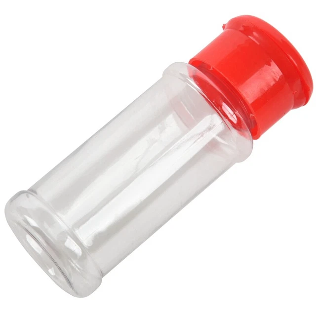 12 pezzi spezie in plastica sale pepe spandiconcime vetro può griglia I6D8