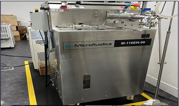 Microfluidics M-110EH-30 Hydraulic Pilot Scale Homogenizer