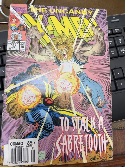 The uncanny X-Men To stalk a sabretooth Vol 1 Number 311	April 1994