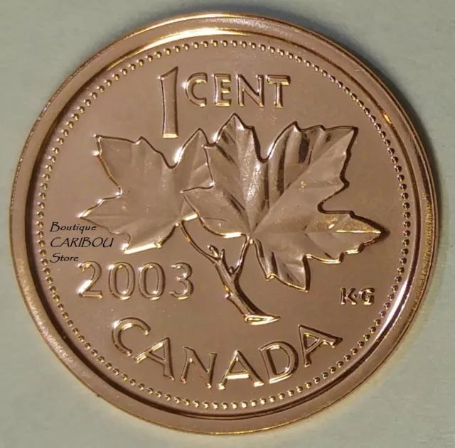 2003 P Canada Old Effigy Proof-Like 1 Cent