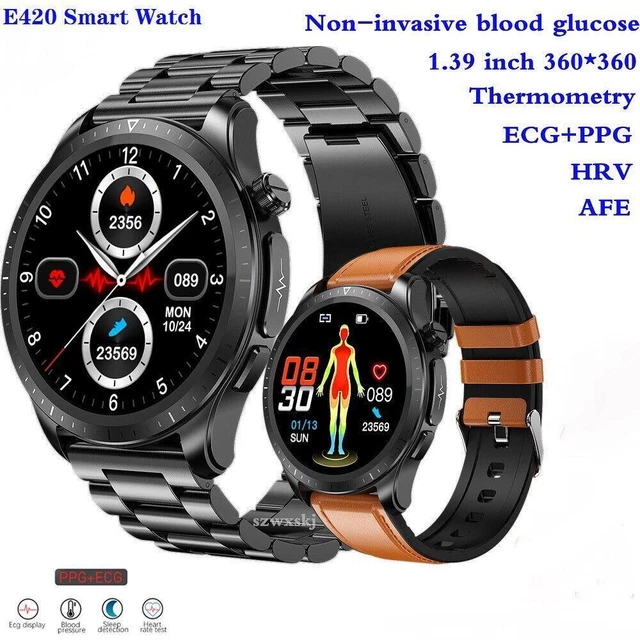 SMART WATCH ECG+PPG Blood Glucose Blood Pressure Heart Rate Fitness