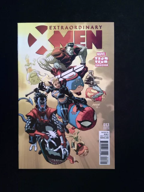 Extraordinary X-Men #13B  Marvel Comics 2016 VF+  Johnson Variant