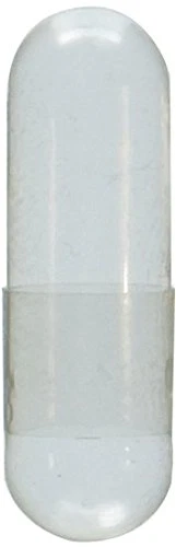 Capsulina - Cápsulas de gelatina vacía transparente talla 0 - 5000 unidades - Fabricadas en...