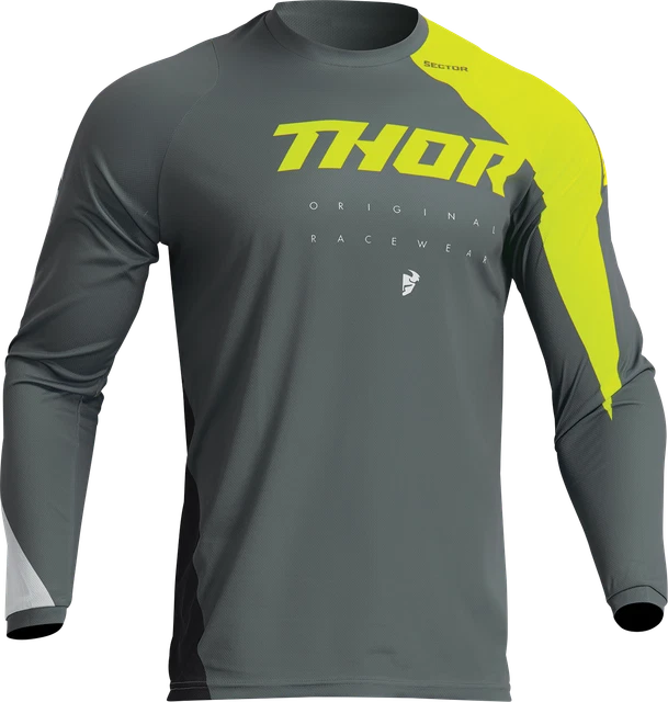 Thor 2912-2233 Jrsy Yt Sctr Edge G/A 2Xs Jersey Off-Road Racewear Sector