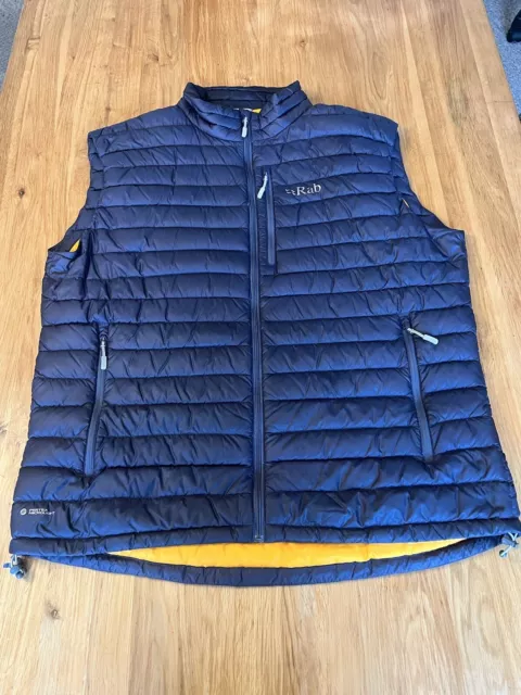 Mens rab sales microlight gilet
