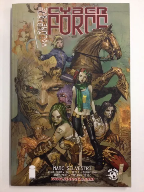 Cyber Force Rebirth Vol. 1 Marc Silvestri (2013, Paperback) Top Cow Image TPB NM