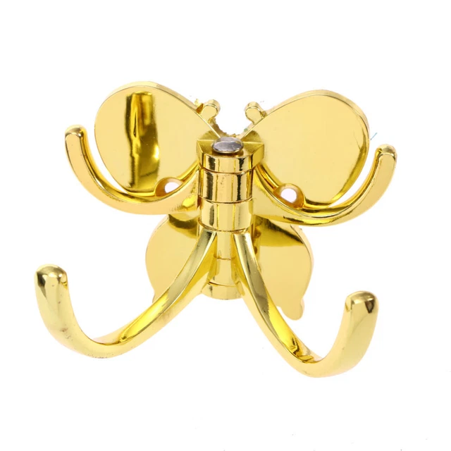 Metal Swivel Coat Hook Heavy Duty Wall Mounted Hange Hook for Bedroom