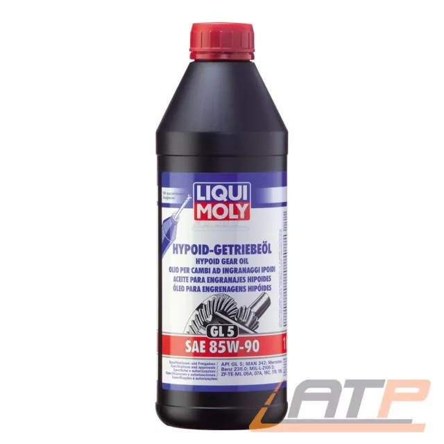 1 Litro Olio Cambio Liqui Moly Ipoide Gl5 Sae 85W-90 Olio Cambio 32054358