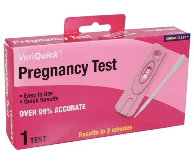 2 Pregnancy Tests, One-Step Tests, 99% Accurate, Dos Pruebas de Embarazo