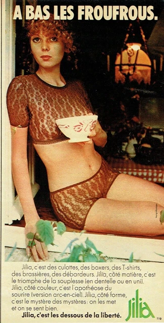 1971 Advertising 0623 Jilia Briefs Boxer Underwear Cold
