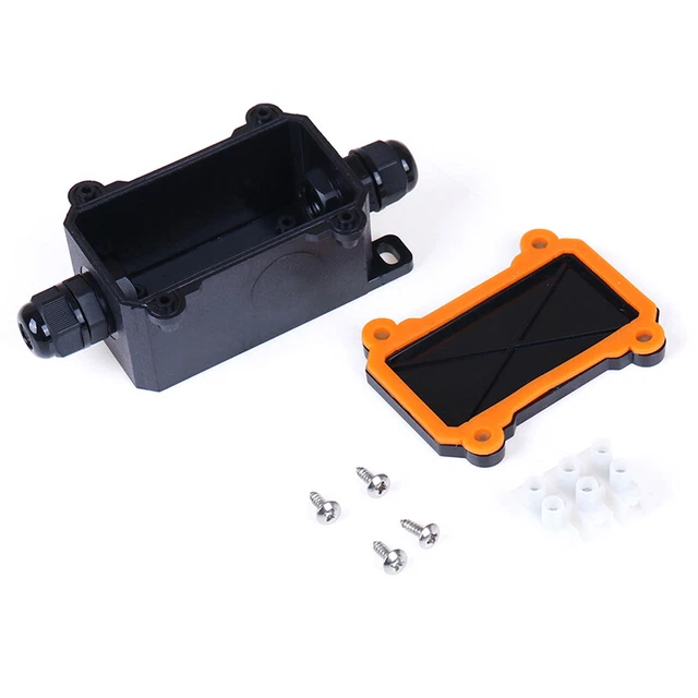 Scatola per giunzione per cavo elettrico IP68 a 2 vie.  ba