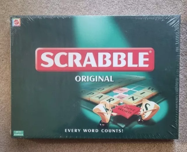 Scrabble Original Classic Family Word Board Game New And Sealed Free UK Postage