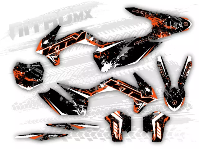 NitroMX Grafik fur KTM SX SXF 125 250 350 450 2013 2014 2015 SX 250 2016 Dekor