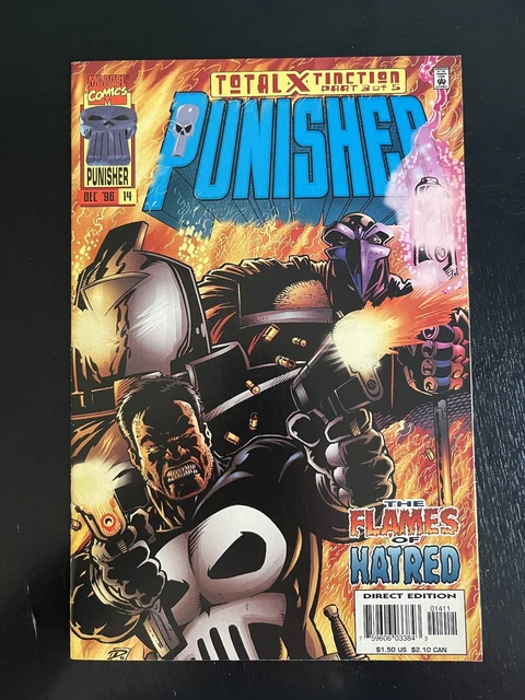 The Punisher #14, Vol 3 - (1996) - Direct - Marvel Comics - FN/VF
