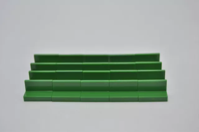 LEGO 20 X Pannelli Banca Sedile Angolo Verde Pannello 1x2x1 4865