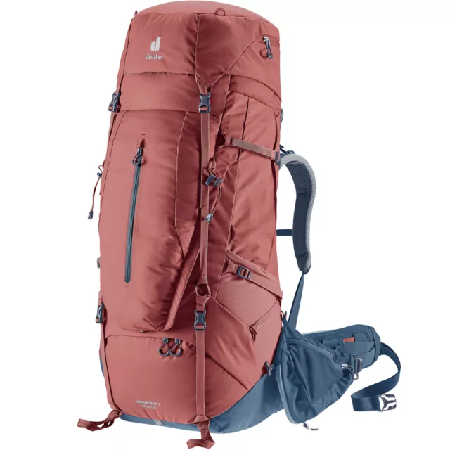 Deuter Aircontact X SL 80+15 Damen-Wanderrucksack Trekkingrucksack Rucksack Rot