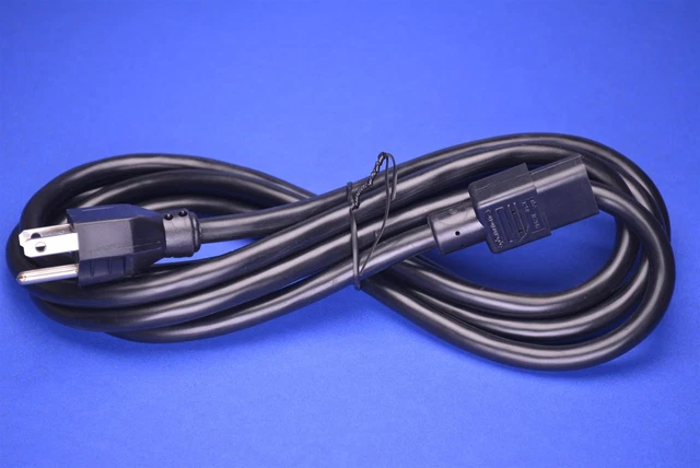 3p Computer Cable 8' BEAST CABLE Heavy Duty 3 Prong PC Computer Amplifier Monitor Power ...