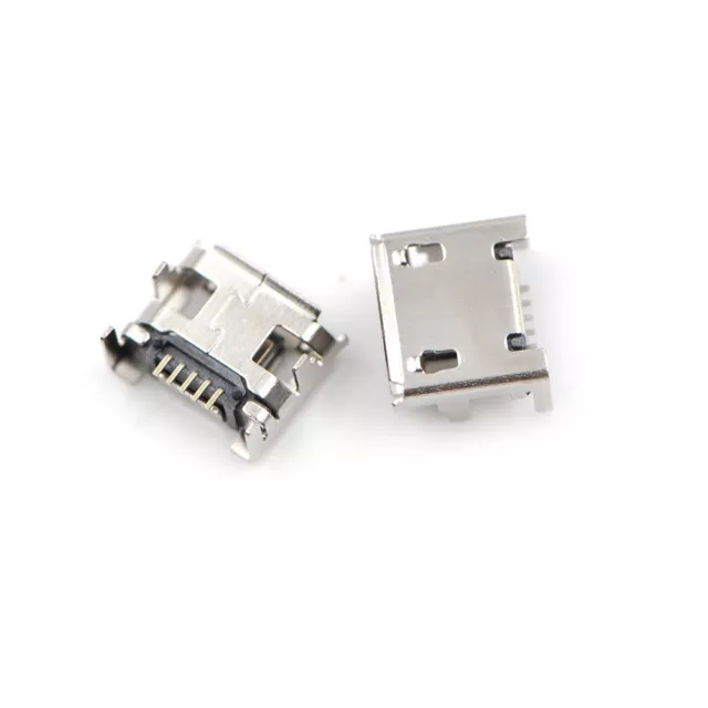 20pcs Micro USB Type B Female 5Pin DIP Socket Jack Connector Port  HGBE*oa