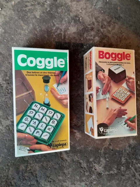 Boggle et Crossword, deux jeux de lettres des années 80 ! - Loulou