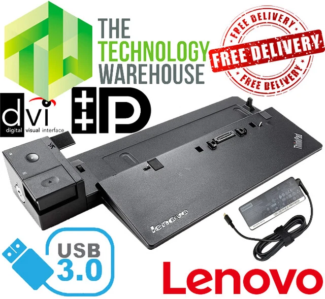 LENOVO THINKPAD PRO Docking Station, 2x DisplayPort, USB-C, USB - 40AH0135UK EUR 135,76 - PicClick IT LENOVO THINKPAD PRO Docking Station, 2x DisplayPort, USB-C, USB - 40AH0135UK EUR 135,76 - PicClick IT