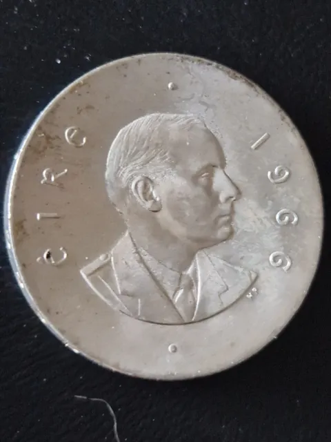 10 Silber-Shilling 1966  Irland . 50 Jahrestag Osteraufstand  1916