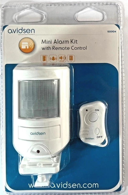 Avidsen 4 Mini-Allarmi A Contatto - Sistema Sicurezza Per Casa, Ufficio O Protezione Personale