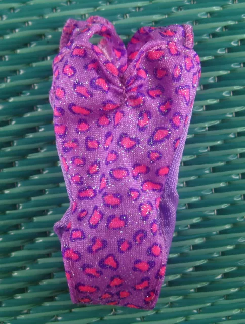 1998 FLORIDA VACATION Barbie Teresa Pink Purple Leopard Print Swimsuit ...