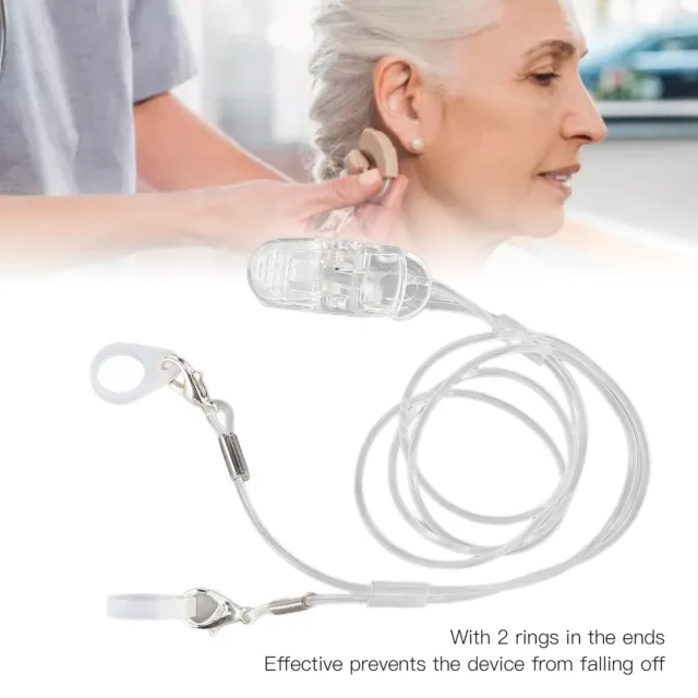 Soporte para audífonos clip para evitar caídas audífonos perdidos clip de cordón