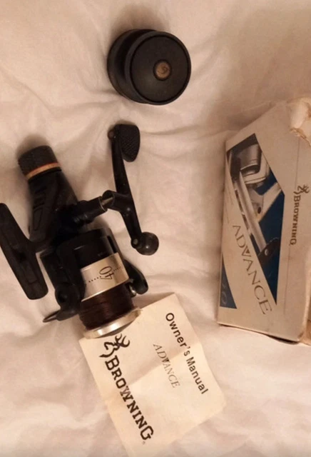 browning fishing reel manual VINTAGE BROWNING ADVANCE 40 Spinning Reel - Boxed with Manual £83.90