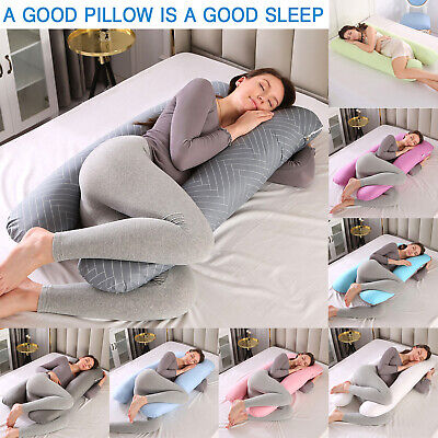 Pregnancy Pillow Maternity Belly Contoured Body U Shape Pregnant 47 inch small