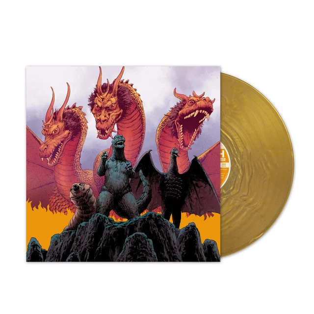 Ghidorah, The Three-Headed Monster OST Soundtrack LP Record Waxwork Godzilla