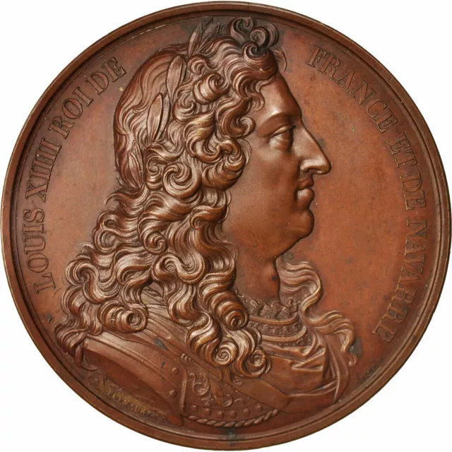 [#412690] France, Medal, Les rois de France, Louis XIV, Louis XIV, History, XIXt
