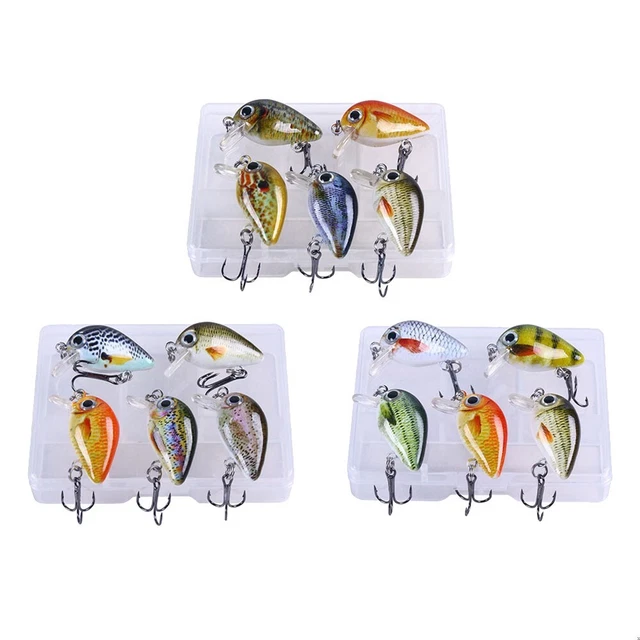Leurre De Pêche Vintage Crankbait Bois - Appât Manivelle Peu Profond - USA